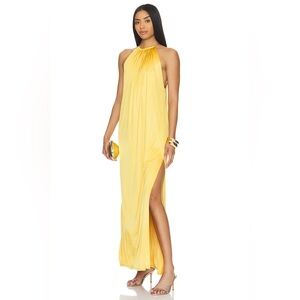 REVOLVE Ronny Kobo Estera Gown in Yellow - Size L